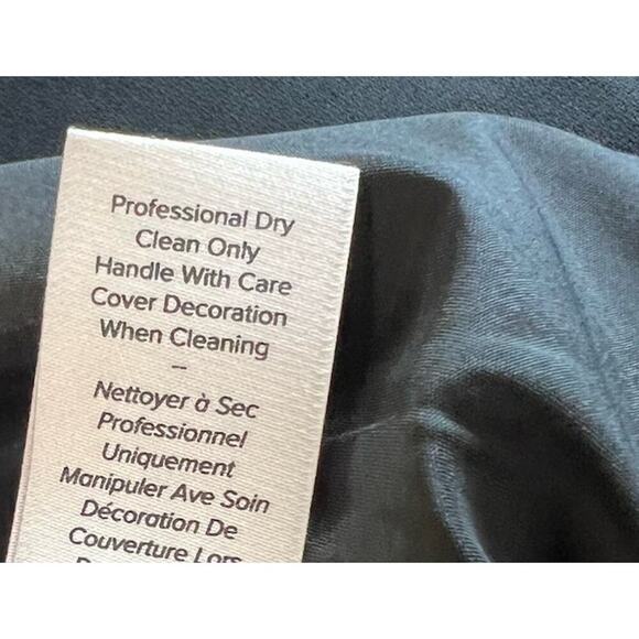 Cinq A Sept Cindie Embellished Black Blazer Jacket Womens Size 6 - Picture 8 of 11